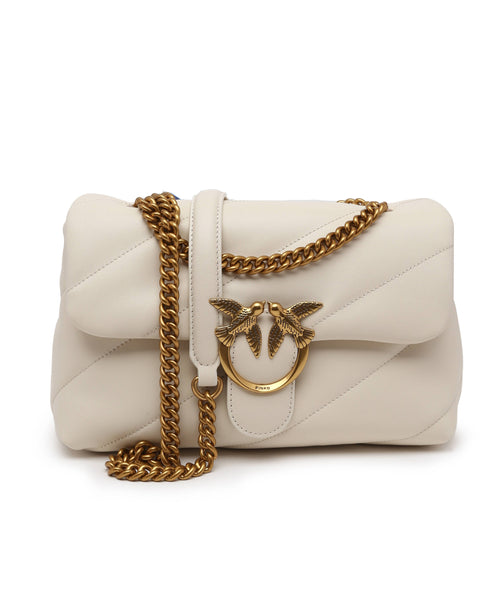 PINKO - Love Classic Puff Maxi Quilt White