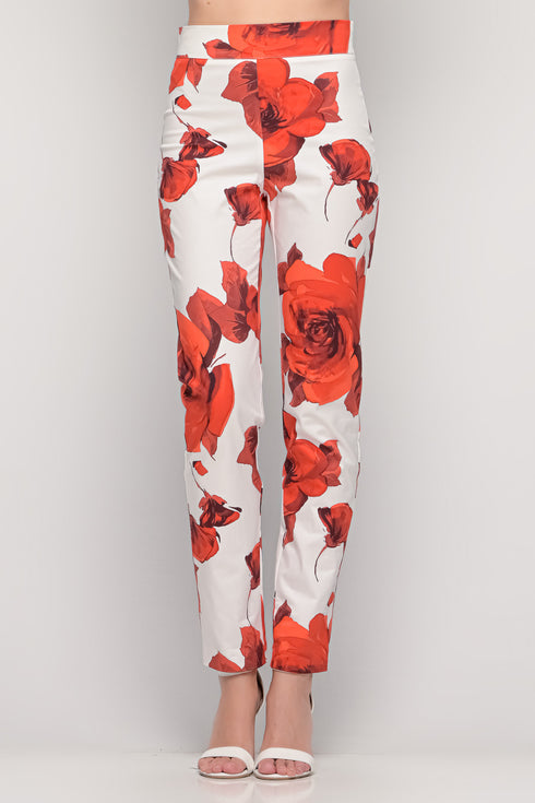 Dorina Savva - Pants Floral Red