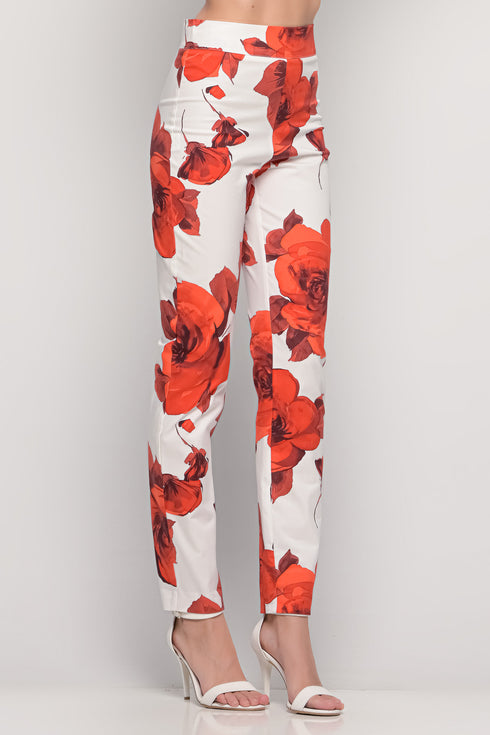 Dorina Savva - Pants Floral Red