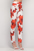 Dorina Savva - Pants Floral Red