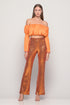 Dorina Savva - Sequin Pants Orange