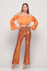 Dorina Savva - Sequin Pants Orange