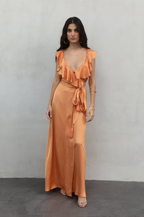 Nema - Paccia Dress Apricot