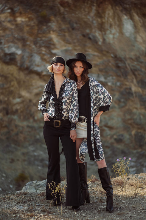 Anna Samouka - Johanna Corduroi Pants Black