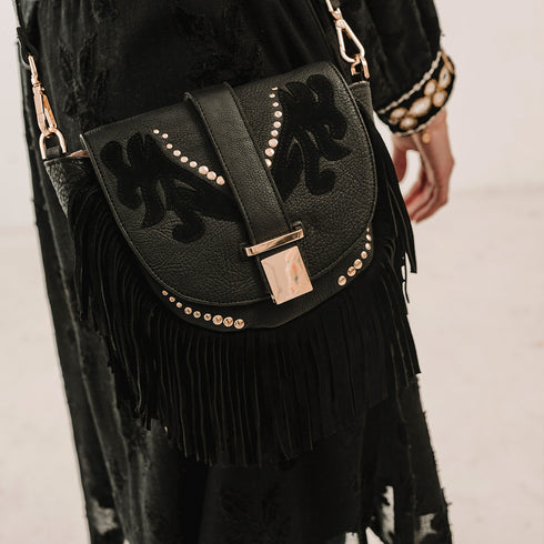 Piti Cuiti - Western Crossbody Black