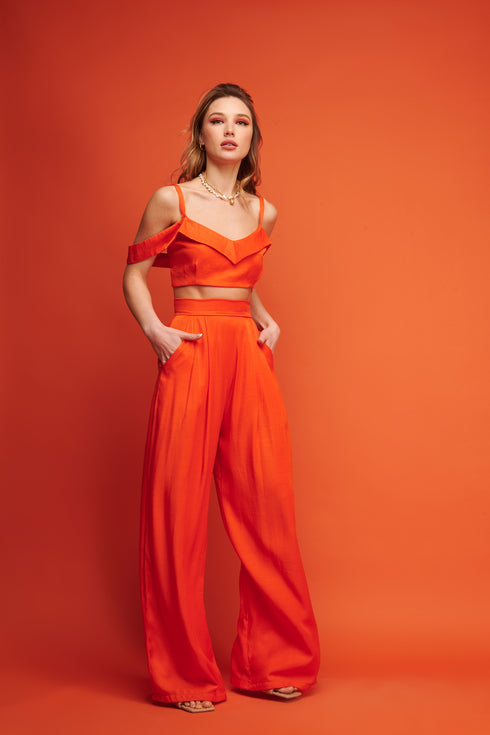 Hemithea - Ageri Top Orange