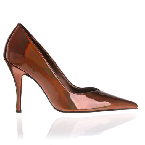 SANTE Γυναικείες Γόβες 19-622-41 Μπρονζέ Ιριδίζον