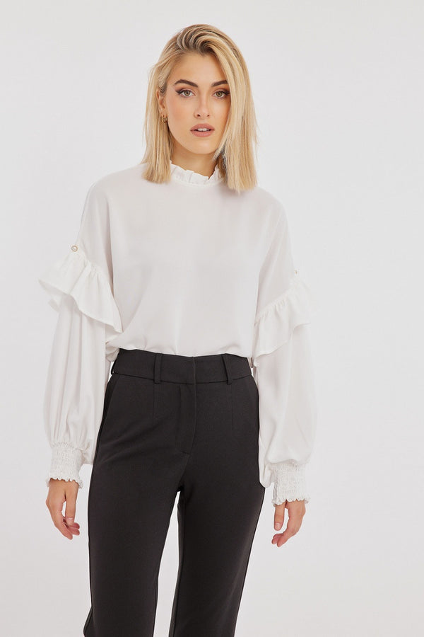 Mind Matter - Noah Top Ecru