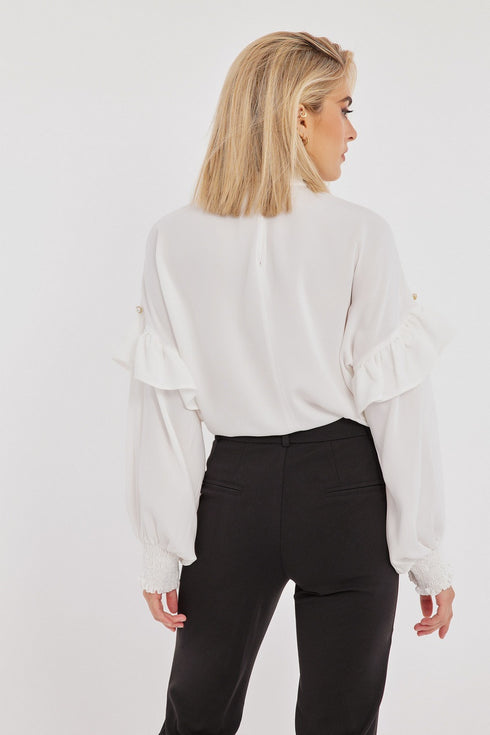 Mind Matter - Noah Top Ecru