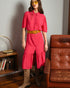 Grace & Mila - Eloise Dress Fuchsia